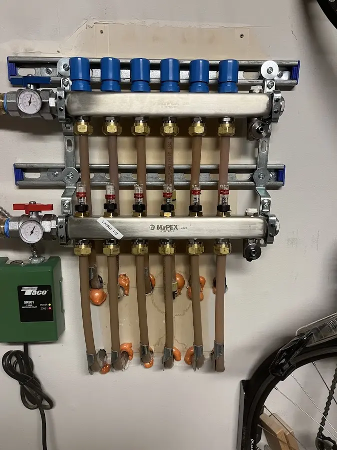 Plumber performing Leak Detection at a residential property in Griffith